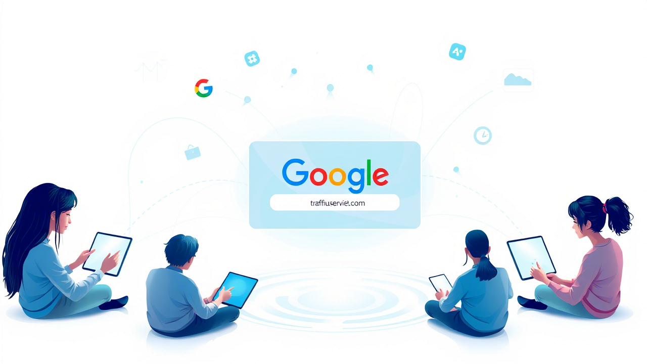 Lưu lượng truy cập website tăng trưởng mạnh nhờ dịch vụ traffic user thật.